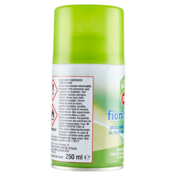 Selex Casa Bella Deodorante Ambiente per Erogatore Automatizzato Ricarica Fiori Bianchi 250 ml
