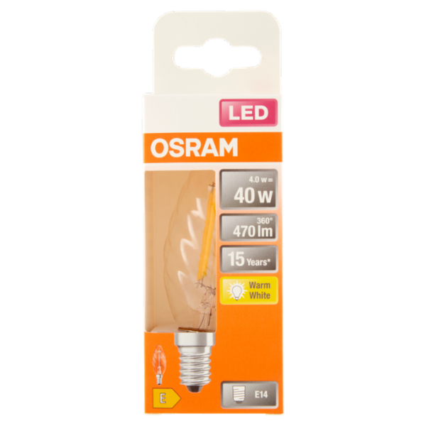 Osram Led Star Classic BW 40 Warm White 4.0 W E14