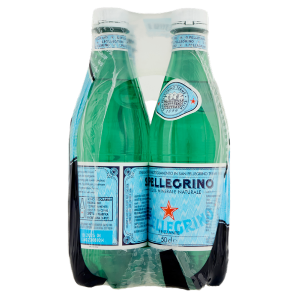 S.PELLEGRINO, Acqua Minerale Frizzante, Pet - 6x500ml