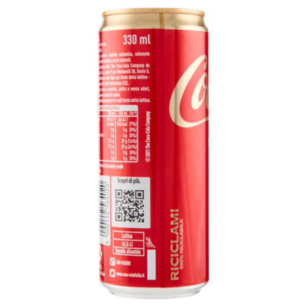 COCA-COLA Senza Caffeina Lattina 330 ml