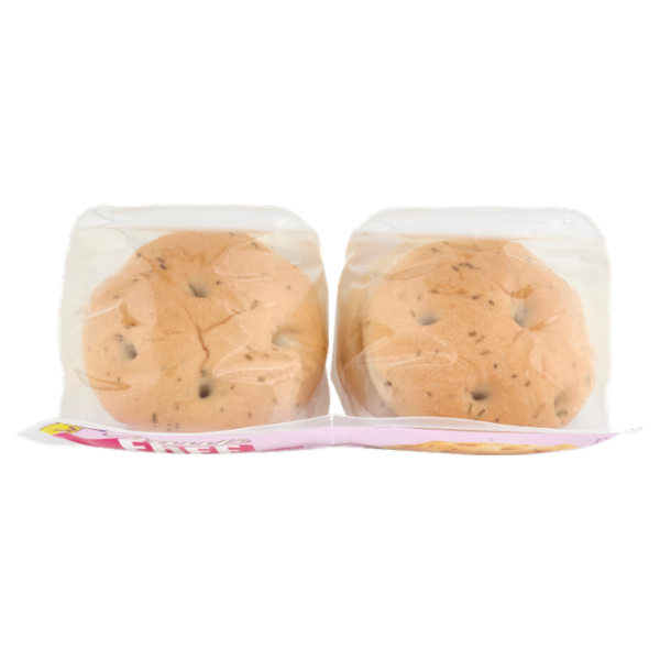 Bauli Free Gluten Free Focaccine al Rosmarino 4 x 75 g