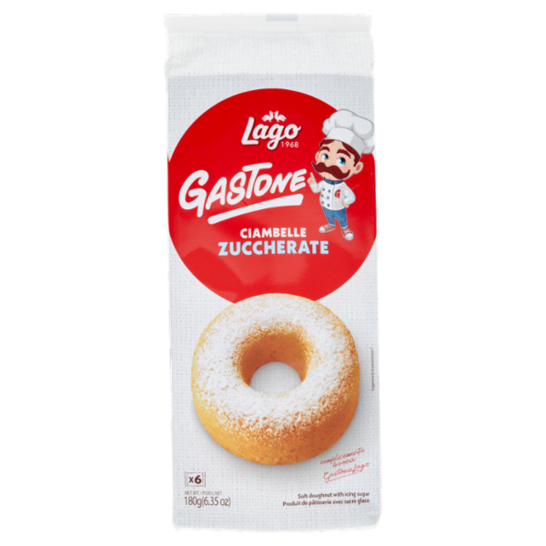 Lago Gastone Ciambelle Zuccherate 6 x 30 g