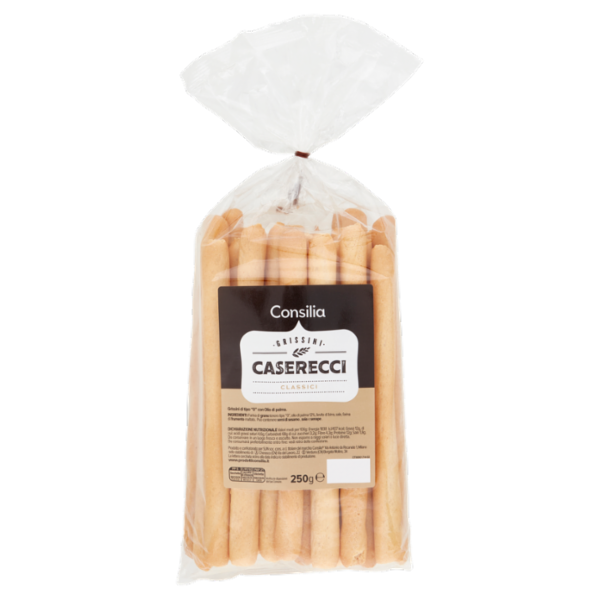 Consilia Grissini Caserecci Classici 250 g 