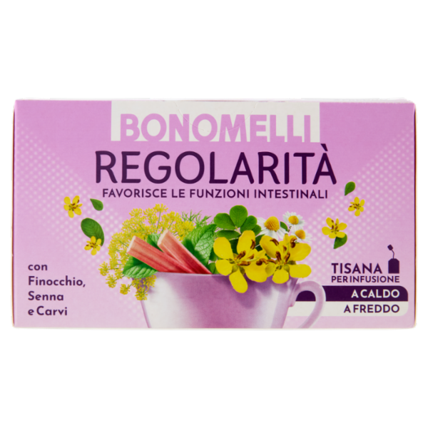 Bonomelli Regolarità Tisana per Infusione 16 Filtri 32 g
