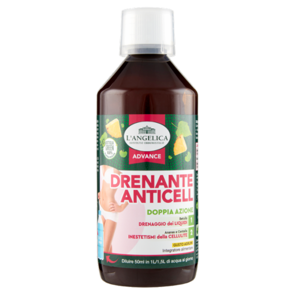 L'Angelica Advance Drenante Anticell Gusto Agrumi 500 ml