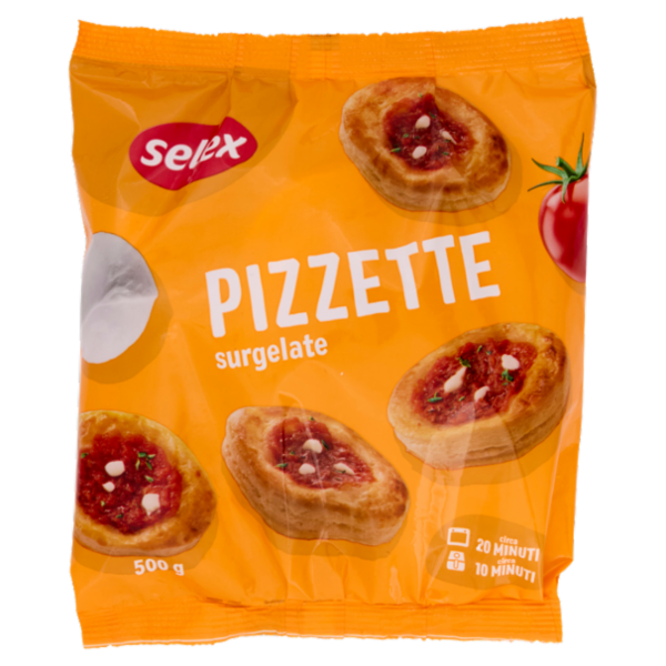 Selex Pizzette di Pasta Sfoglia Surgelate 500 g