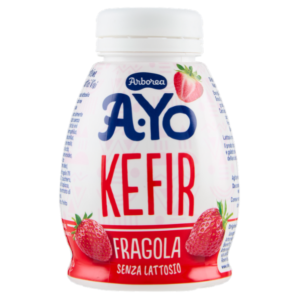 Arborea A-Yo Kefir Fragola Senza Lattosio 200 g