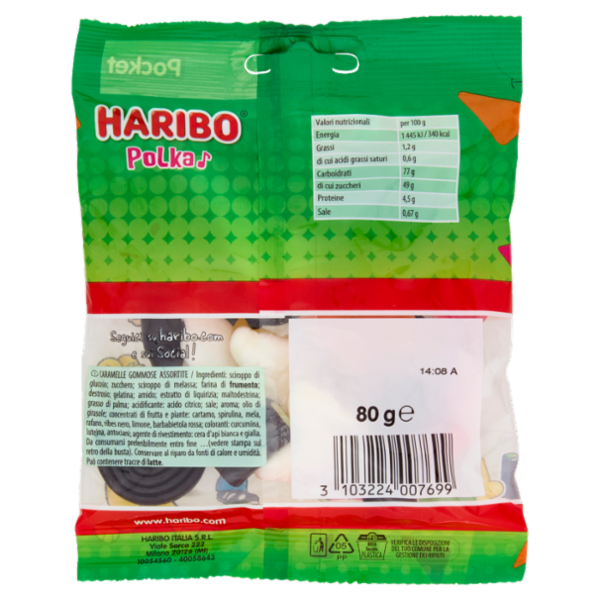 Haribo Polka 80 g