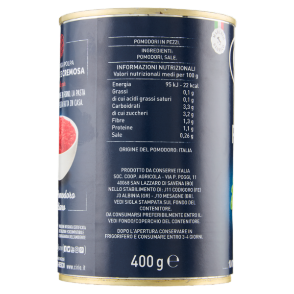 Cirio Polpa Finissima 400 g