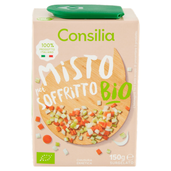Consilia Misto per Soffritto Tritato Surgelato Biologico 150 g