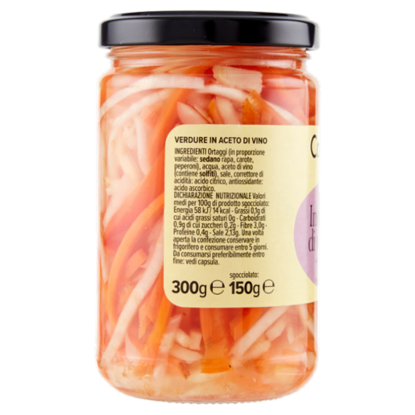 Consilia Insalatina di Verdure Aromatizzata con Aceto di Vino 300 g