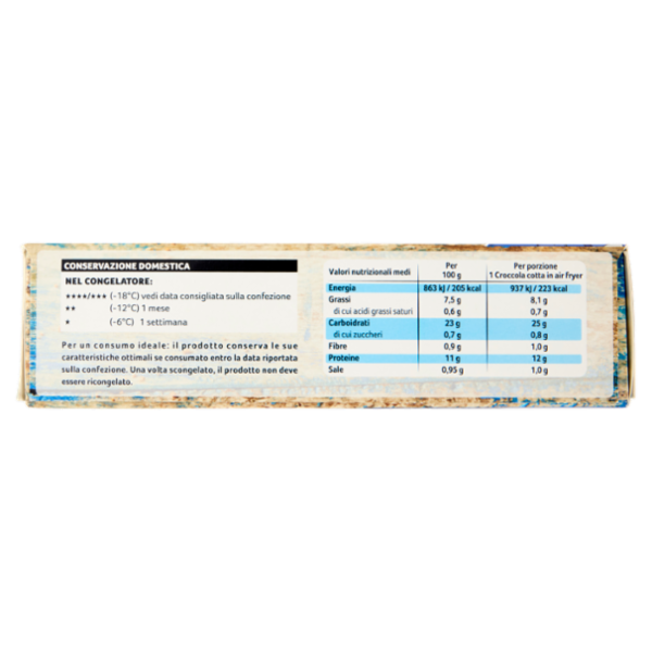 Capitan Findus 5 Croccole con 100% Filetti di Merluzzo - Le originali 540 g