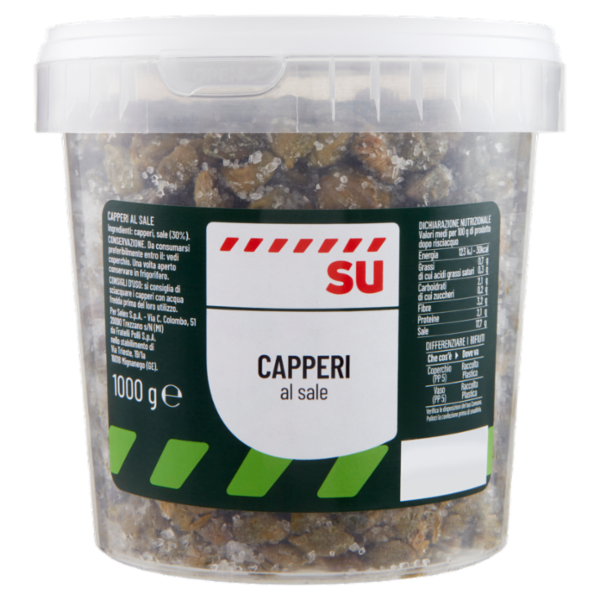 Sù Capperi al Sale 1 kg