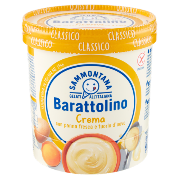 Sammontana Barattolino Classico Crema 500 g