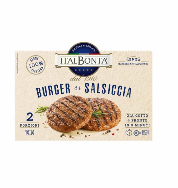 Italbonta Burger di Salsiccia 2 x 110 g