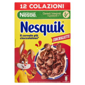 NESQUIK Choco Waves Conchigliette Con Cereali Integrali Al Cacao 375g