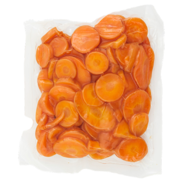 Consilia Carote a Rondelle Pulite, Precotte e pronte da Cucinare 250 g