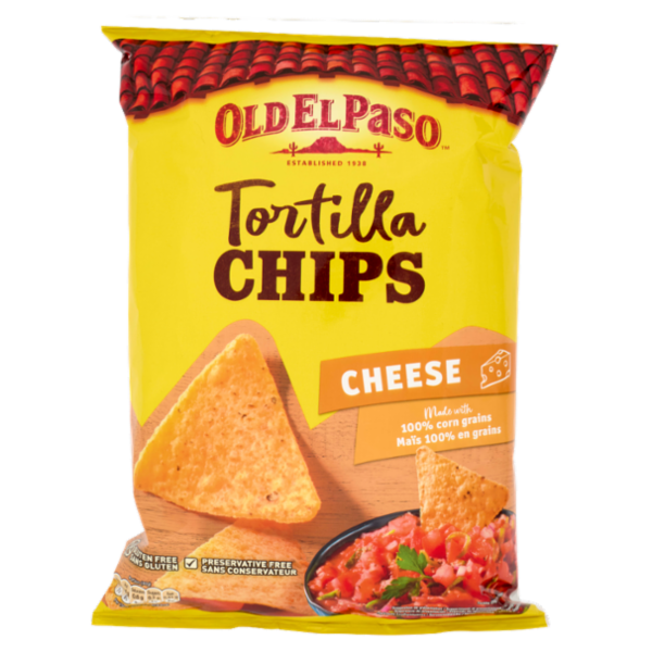 Old El Paso Tortilla Chips Cheese 185 g