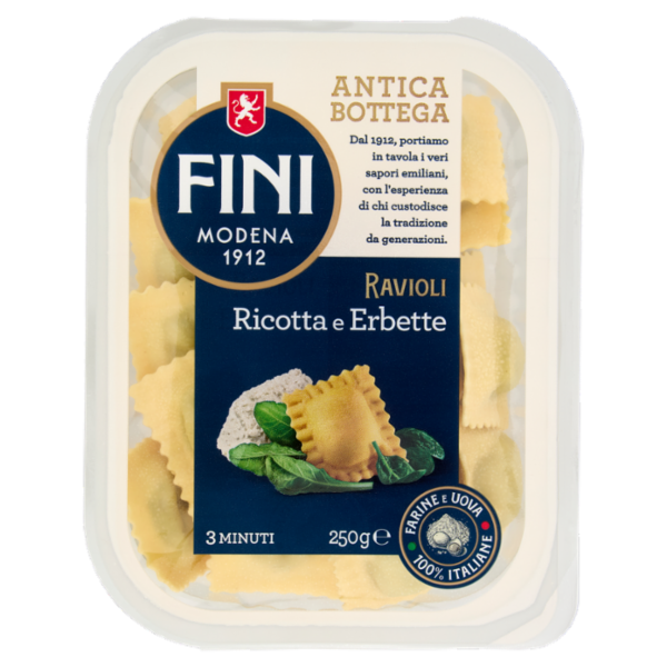 Fini Antica Bottega Ravioli Ricotta e Erbette 250 g