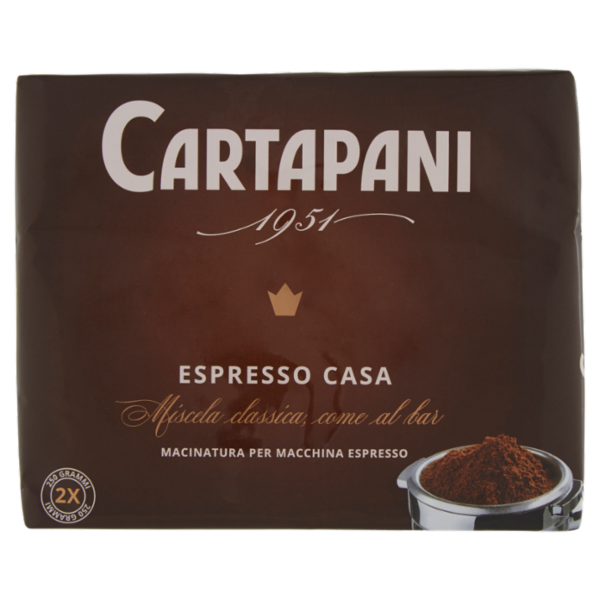 Cartapani Espresso Casa 2 x 250 g