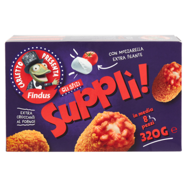Carletto Findus Gli Sfizi Supplì 320 g