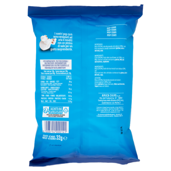 Amica Chips Popcorn gusto Classico 32 g