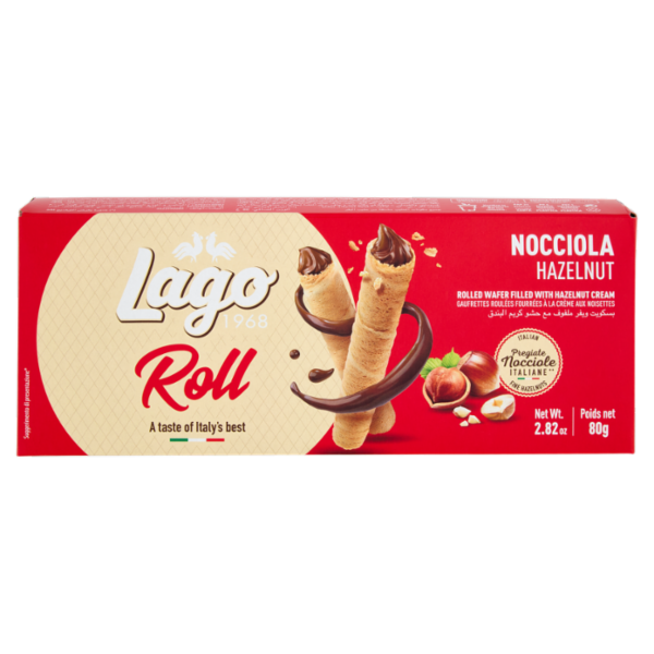 Lago Roll Nocciola 80 g