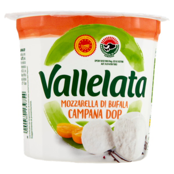 Vallelata Mozzarella di Bufala Campana DOP 180 g