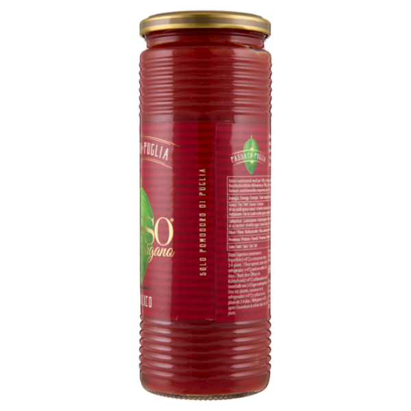 Rosso Gargano Passata di Puglia Basilico 690 g