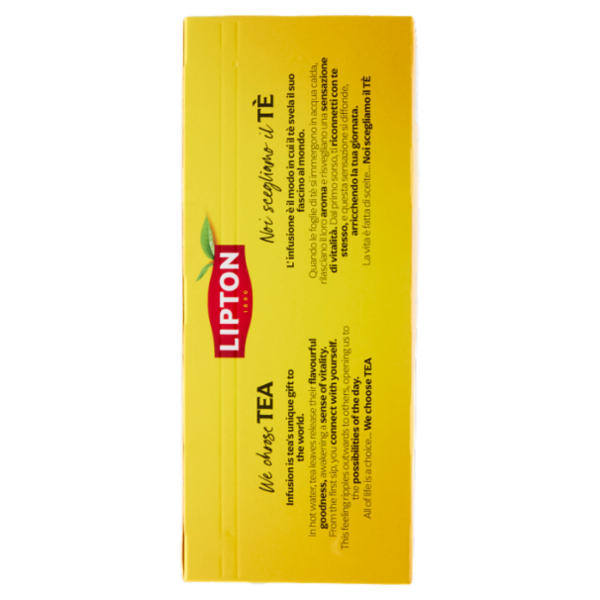 Lipton Yellow Label Classico Tè Nero 100 Filtri Compostabili 150 g