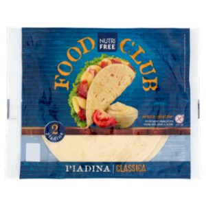 Nutrifree Food Club Piadina Classica Senza Glutine 200 g