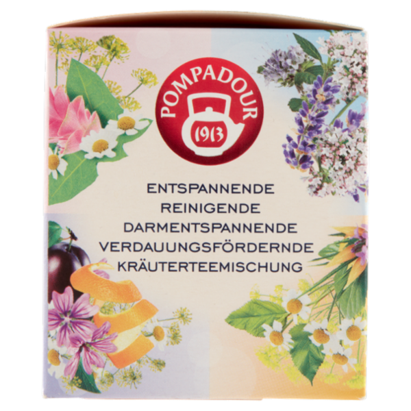 Pompadour Collection Tisane Plus Relax - Depurativa - Digestiva - Regolarità 16 x 2,2 g
