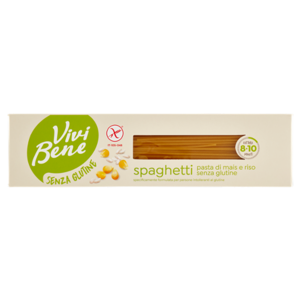 Vivi Bene Senza Glutine Pasta di Mais e Riso Spaghetti Senza Glutine 400 g
