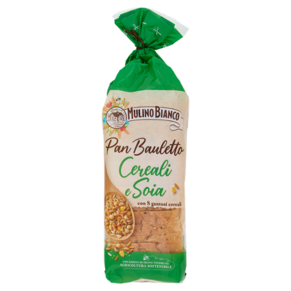 Mulino Bianco Pan Bauletto Cereali Pane Ideale per Panini 400g