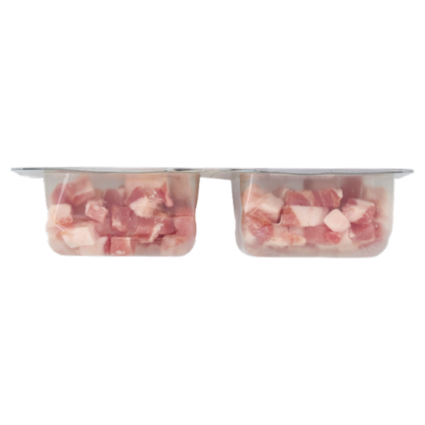 Selex Pancetta Affumicata a Cubetti in Confezioni Salvafreschezza 2x80 g