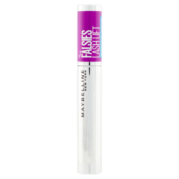 Maybelline New York Mascara Waterproof Falsies Lash Lift, Effetto laminazione delle ciglia, Nero