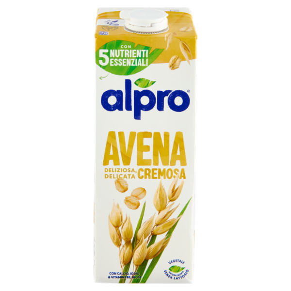 ALPRO Classico Bevanda Vegetale all'Avena, Senza Lattosio, Povero di Grassi, 1l