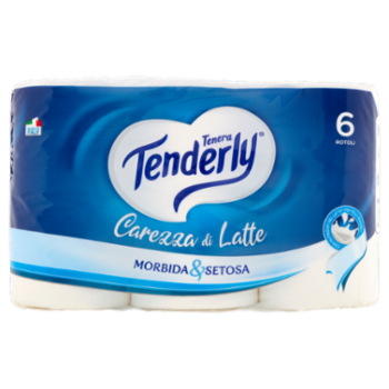 Tenderly Carezza Di Latte Rotoli 6 Pz
