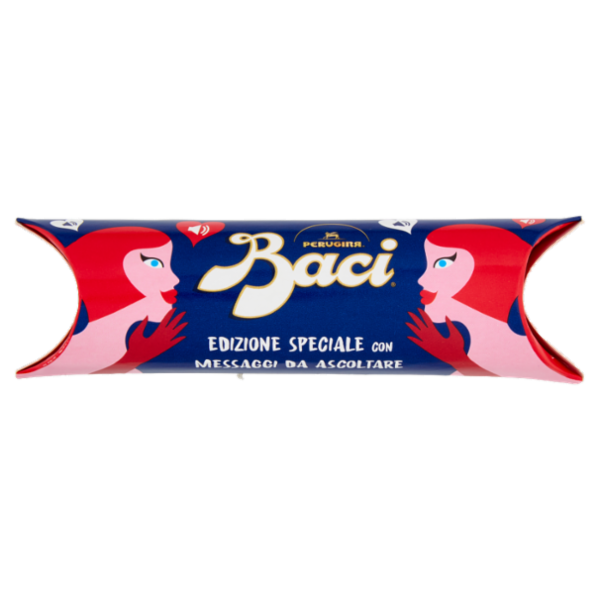 BACI PERUGINA Classico Cioccolatini Fondenti ripieni al Gianduia Tubo 37,5g