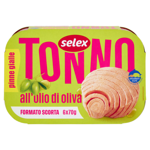 Selex Tonno all'Olio di Oliva 6x70 g