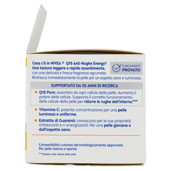 Nivea Q10 Anti-Rughe Energy Crema Giorno Illuminante SPF 15 Pelle Stanca e Spenta 50 ml