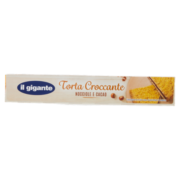 IL GIGANTE Torta Croccante Nocciole e Cacao 500 g