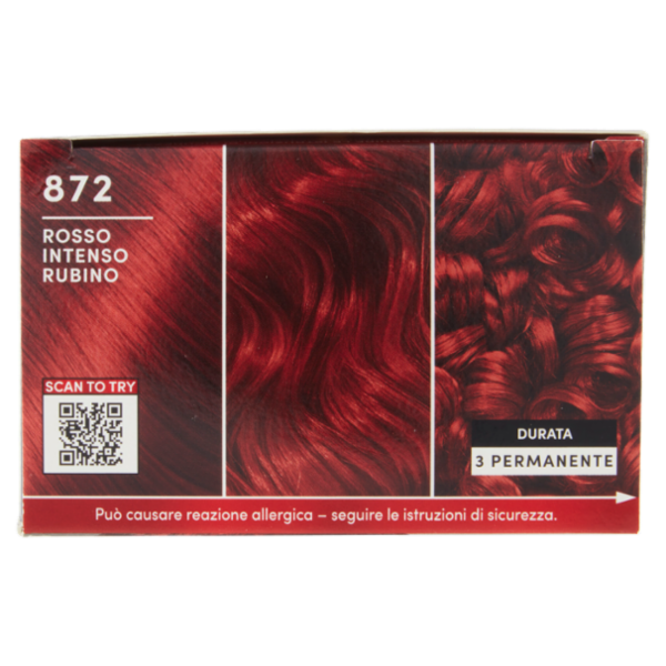 Brillance Colorazione Permanente Intensiva 872 Rosso Intenso Rubino