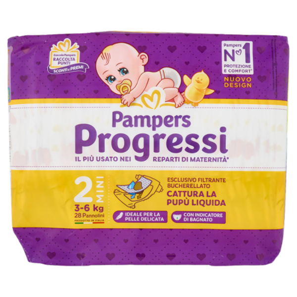 Pampers Progressi Mini 28 pz
