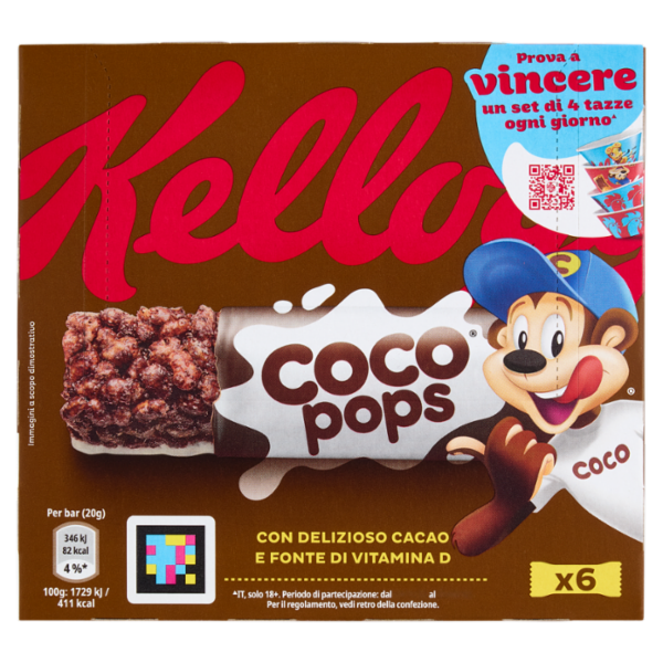 Kellogg's Coco pops 6 x 20 g