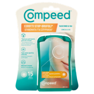 Compeed Cerotti Stop-Brufoli* Nascondi & Vai 15 Pz