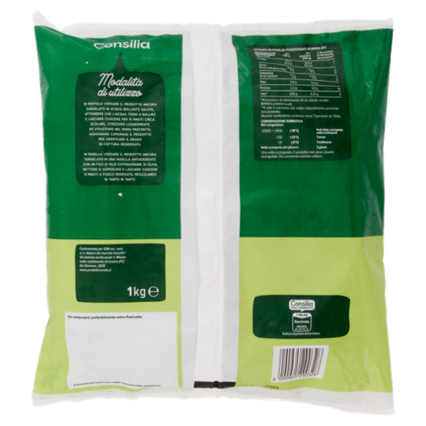 Consilia Spinaci a Cubetti Surgelati 1 kg