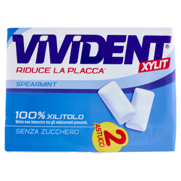 Vivident Xylit Spearmint 2 x 30 g