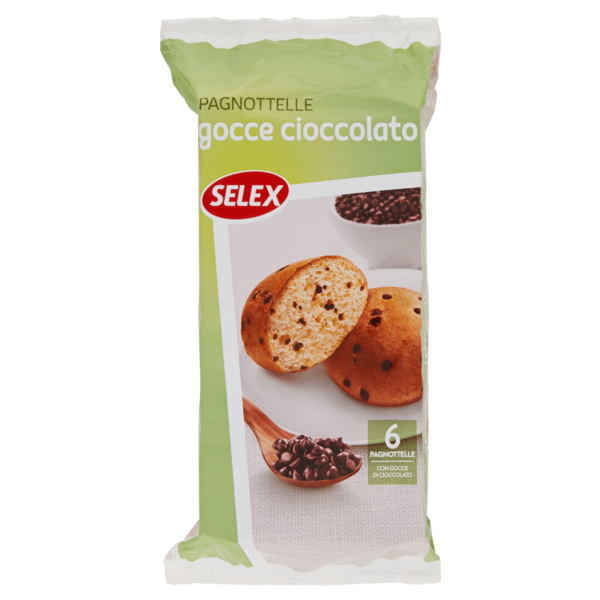 Selex Pagnottelle con Gocce di Cioccolato 6x40 g