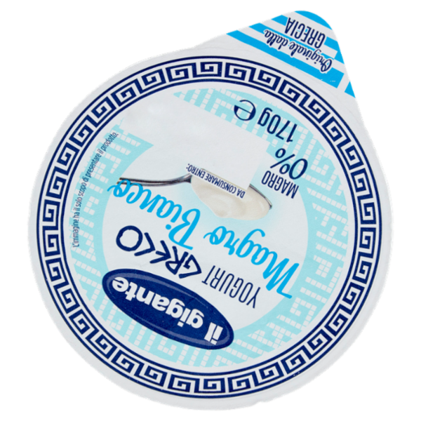 IL GIGANTE Yogurt Greco Magro Bianco 170 g
